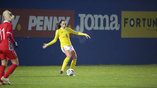 Fotbal feminin | România - R. Moldova 3-0, în preliminariile CM 2023