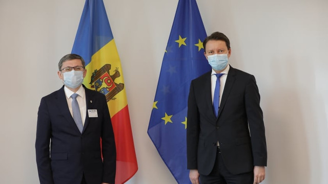 Președintele Legislativului, Igor Grosu, a avut o întrevedere cu europarlamentarul Siegfried Mureșan. „Am abordat și noi domenii de cooperare cu UE care vin să completeze Acordul de asociere”