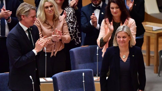 Magdalena Andersson, desemnată din nou prim-ministru al Suediei