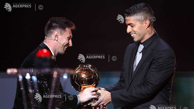 Lionel Messi a câștigat pentru a șaptea oară trofeul ''Balonul de Aur''