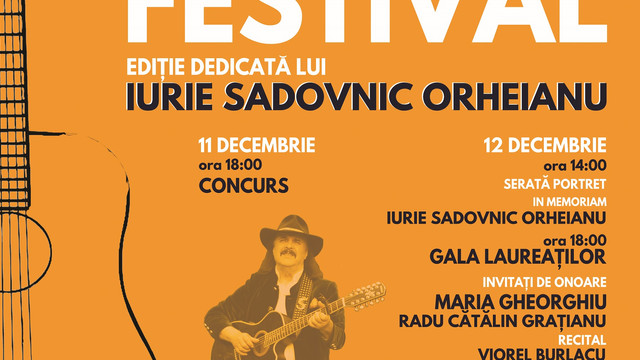 Festivalul de Muzica Folk „FOLK`N CHIȘINĂU” 2021, va fi dedicat în acest an regretatului artist Iurie Sadovnic 