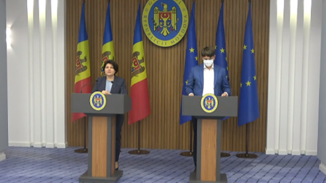 LIVE | Declarații de presă susținute de prim-ministra Natalia Gavrilița și ministrul Infrastructurii și Dezvoltării Regionale, Andrei Spînu