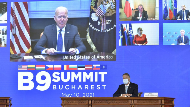 Joe Biden va avea consultări cu Klaus Iohannis și ceilalți lideri ai formatului București 9: Vom întări prezența în țările NATO de pe flancul estic. Avem o obligație sacră față de aliați