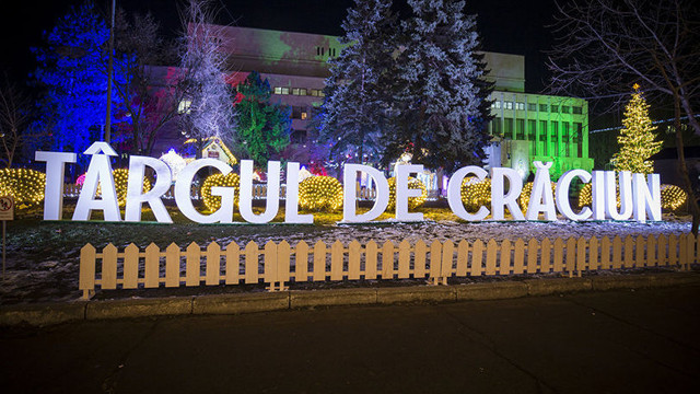 Adresele la care sunt organizate, începând de astăzi, în Chișinău, târguri de Crăciun 