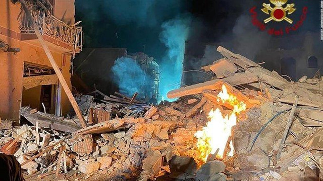 Cel puțin 3 morți după ce o clădire din Sicilia s-a prăbușit