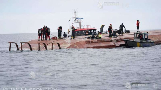 Doi marinari, reținuți în Suedia după coliziunea între două cargouri în Marea Baltică