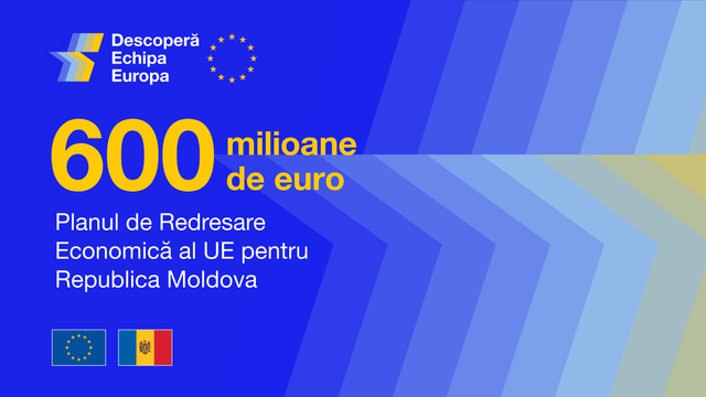 UE a lansat în R. Moldova campania „Descoperă Echipa Europa”
