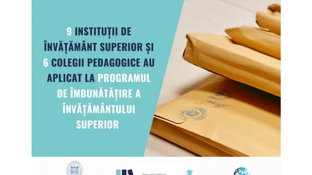 Mai multe instituții au aplicat la Programul de îmbunătățire a învățământului superior finanțat de Banca Mondială
