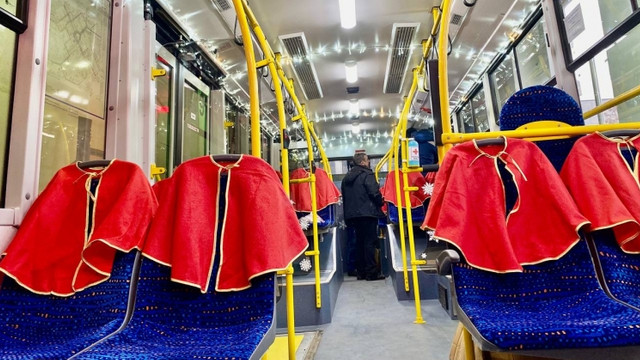 Chișinău | Ruta specială a troleibuzului turistic, pentru cei mici, pe durata Sărbătorilor de Iarnă