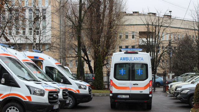 Săptămâna trecută peste 13700 de cetățeni au solicitat intervenția ambulanței. 1158 copii au avut nevoie de transportare asistată la spital
