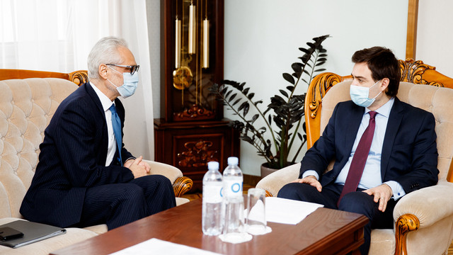 Nicu Popescu a avut o întrevedere cu Moyayad Fathallah Mohamed Eldalie, ambasadorul Republicii Arabe Egipt în Republica Moldova cu reședința la București
