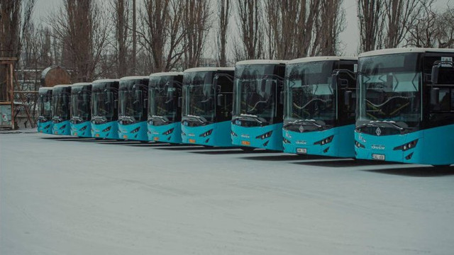 Primăria Chișinău a cumpărat în anul curent 158 de autobuze