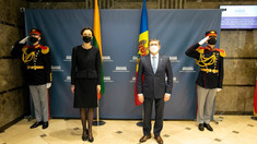 Președintele Parlamentului Igor Grosu a avut o întrevedere cu speakerul lituanian Viktorija Čmilytė-Nielsen
