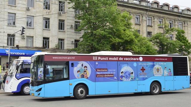 Chișinău | Programul amplasării punctelor mobile pentru vaccinarea anti-COVID-19 pentru luna ianuarie  
