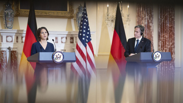 Secretarul de stat american salută rolul Germaniei în conturarea relației dintre SUA și UE: Ne angajăm să revitalizăm acest parteneriat