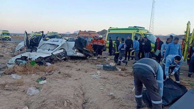 Accident rutier grav în Egipt