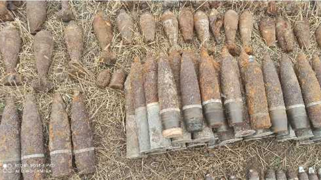 Peste 1300 de muniții neexplodate au fost distruse de geniștii militari în 2021