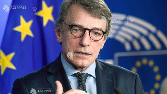 Președintele Parlamentului European, spitalizat pentru a doua oară în trei luni