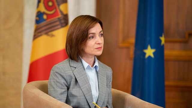 Evoluțiile mediului de securitate, discutate de președinta Maia Sandu cu șeful Misiunii OSCE în R. Moldova, Claus Neukirch
