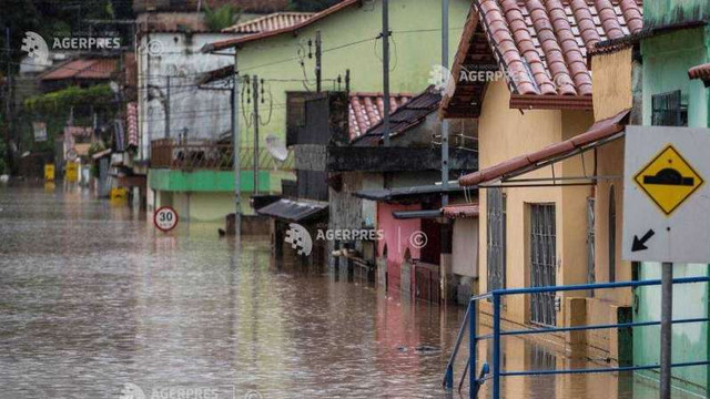 Zece persoane au murit în urma inundațiilor din sud-estul Braziliei