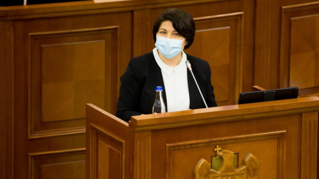 Natalia Gavrilița în Parlament: Există un risc real pentru securitatea energetică