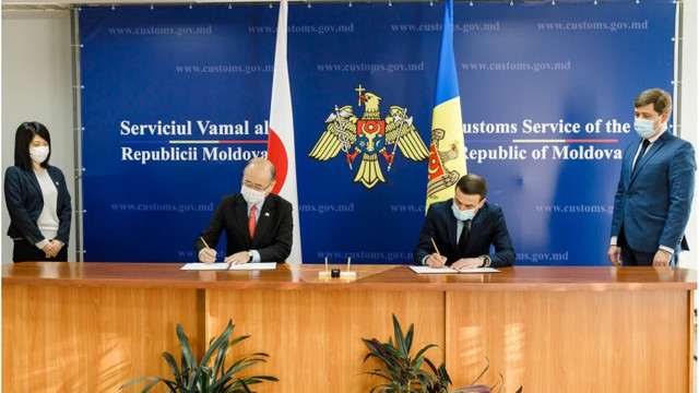 Republica Moldova și Japonia au semnat un acord în domeniul vamal