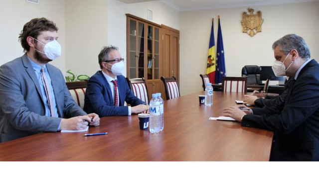 Vicepremierul Oleg Serebrian a avut o întrevedere cu șeful Misiunii OSCE în Republica Moldova