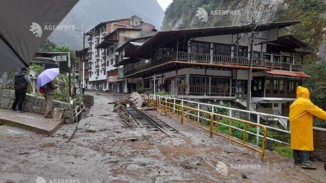 Peru | 900 de persoane evacuate din Machu Picchu din cauza inundațiilor