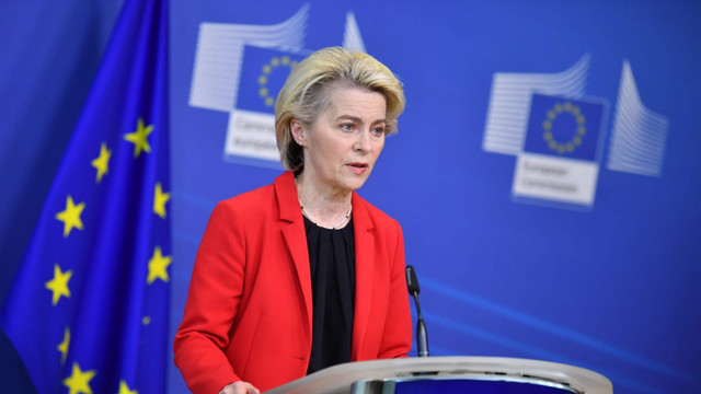 Ursula von der Leyen solicită PE și statelor membre să adopte „rapid” sprijinul financiar pentru Ucraina. Țara va primi o primă tranșă de 600 de milioane de euro