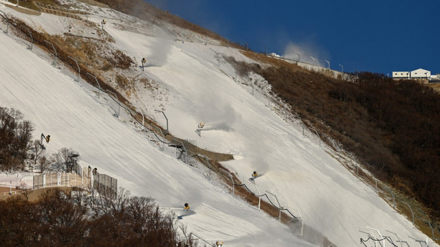 Toată zăpada de la Jocurile Olimpice de iarnă de la Beijing este făcută de om