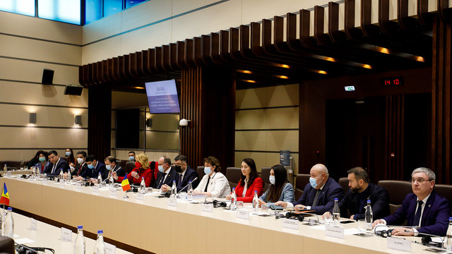 La Parlament a avut loc ședința comună a Comisiilor parlamentare juridice din R.Moldova și România. Subiectele discutate