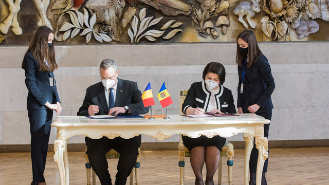 Lista Acordurilor și tratatelor bilaterale semnate astăzi de către reprezentanții Guvernelor R. Moldova și României
