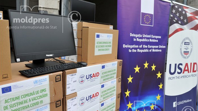 Un lot de echipamente au fost donate R. Moldova de UE, USAID și OMS
