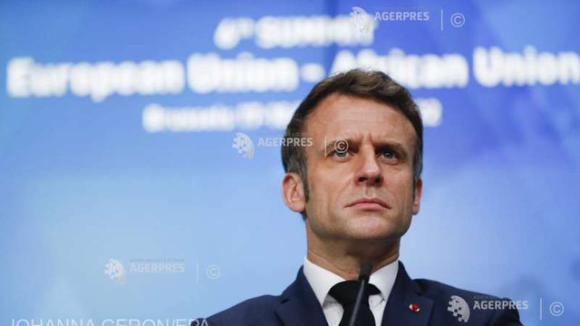 Emmanuel Macron anunță că Franța “va accelera” desfășurarea de soldați în România ca răspuns la agresiunea militară a Rusiei împotriva Ucrainei
