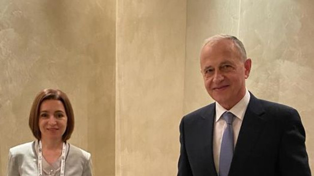 Mircea Geoană, adjunctul secretarului general al NATO, s-a întâlnit cu Maia Sandu: „Este important ca R. Moldova să continue reformele”