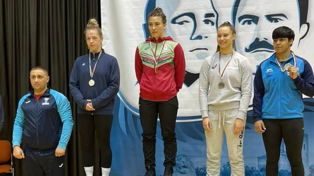 Luptătoarea Irina Rîngaci a cucerit medalia de aur la turneul din Bulgaria