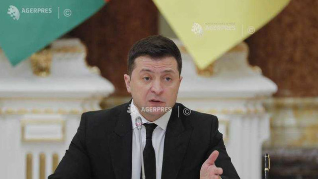 Zelenski face apel la o încetare a focului imediată în estul Ucrainei