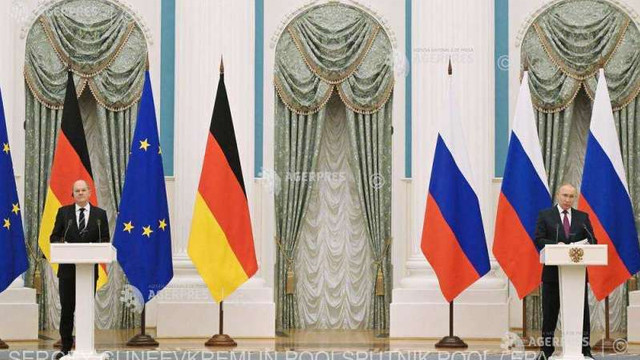Berlinul anunță o discuție telefonică Scholz-Putin despre criza ucraineană luni după-amiază