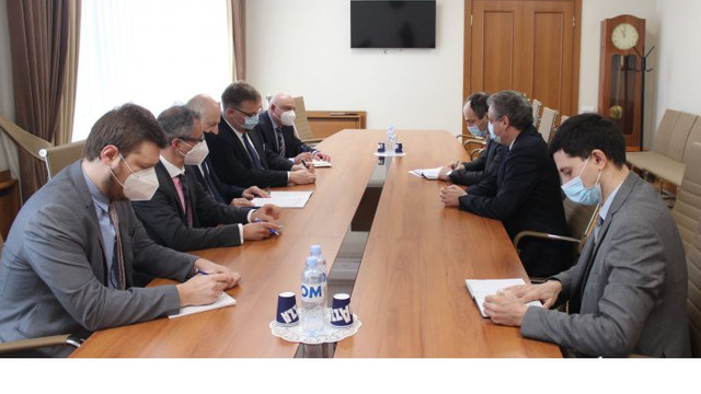 Vicepremierul Oleg Serebrian a avut o întrevedere cu Ambasadorul cu Misiuni Speciale al Președinției în exercițiu a OSCE din partea Poloniei

