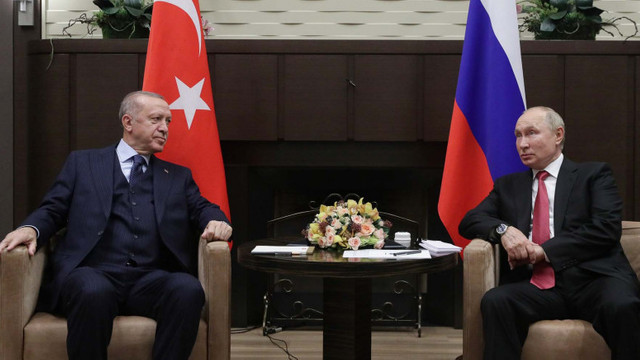 Erdogan către Putin: „Turcia nu va recunoaște nicio măsură care să afecteze suveranitatea și integritatea Ucrainei”
