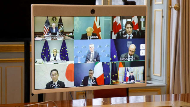 Miniștrii de externe ai G7 asigură Ucraina că Rusia va fi trasă la răspundere pentru războiul pe care l-a declanșat