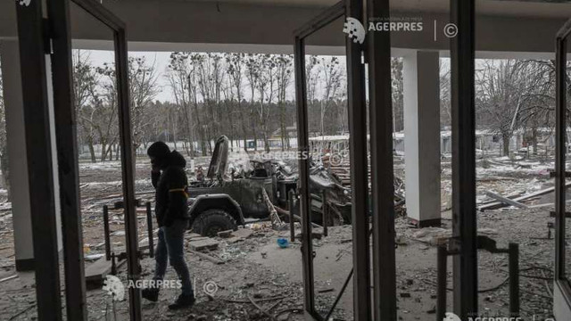 Cinci morți și cinci răniți după atacul asupra turnului televiziunii la Kiev;transmisiile radio și TV, perturbate