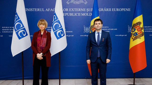 Vicepremierul Nicu Popescu a avut o întrevedere cu  secretarul general al OSCE 