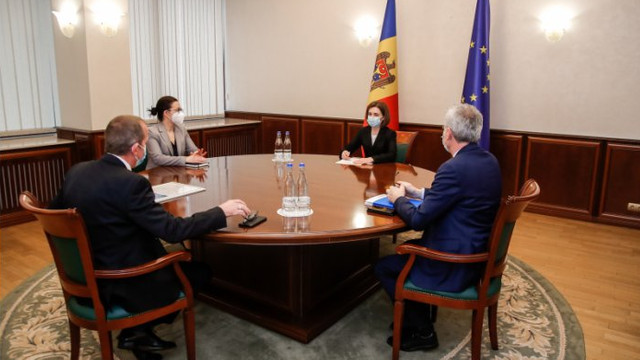 Șefa statului a discutat cu Coordonatorul Rezident al ONU la Chișinău
