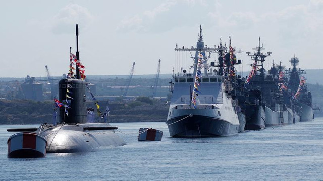 VIDEO | Nave rusești se îndreaptă spre Odesa 