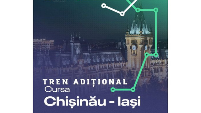 CFM lansează o cursă adițională pe ruta Chișinău – Iași
