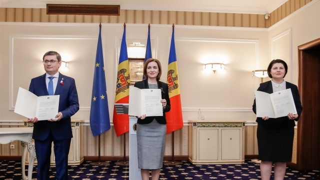 Președinta Maia Sandu: Astăzi semnăm cererea de aderare a R. Moldova la Uniunea Europeană