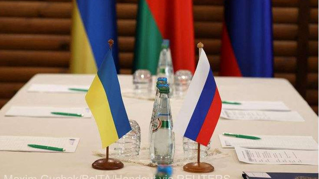 Ucraina și Rusia se pregătesc pentru a treia rundă de negocieri de pace