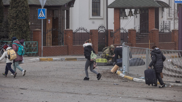 VIDEO | Imagini ale atacului rușilor asupra civililor din Irpin
