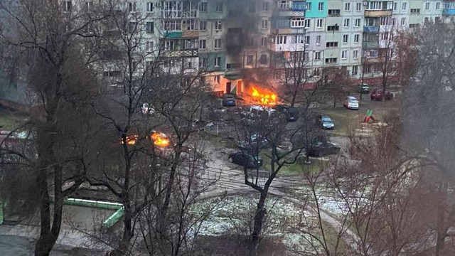 Ucraina | O rută de evacuare din Mariupol era 